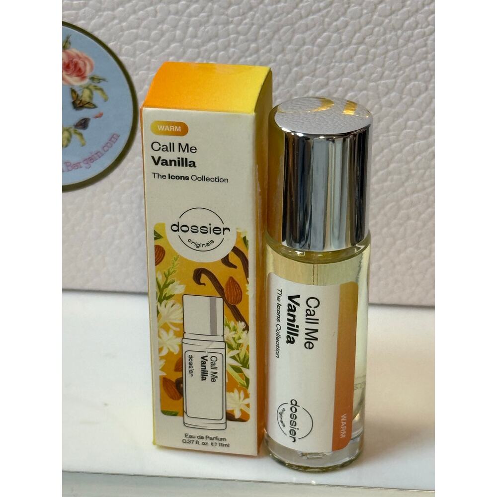 Dossier Body Perfume - Call Me Vanilla - 11 mL - NEW in Box